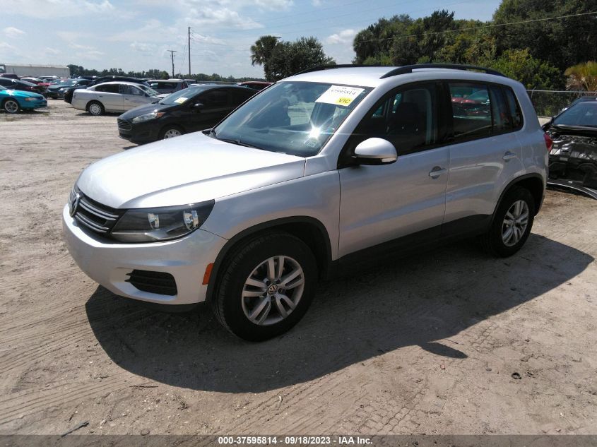 2017 VOLKSWAGEN TIGUAN - WVGAV7AX0HK026409