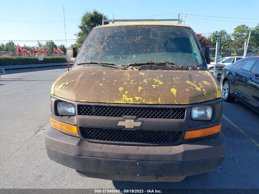 2014 CHEVROLET EXPRESS 2500 WORK VAN 1GCWGFCA6E1190336