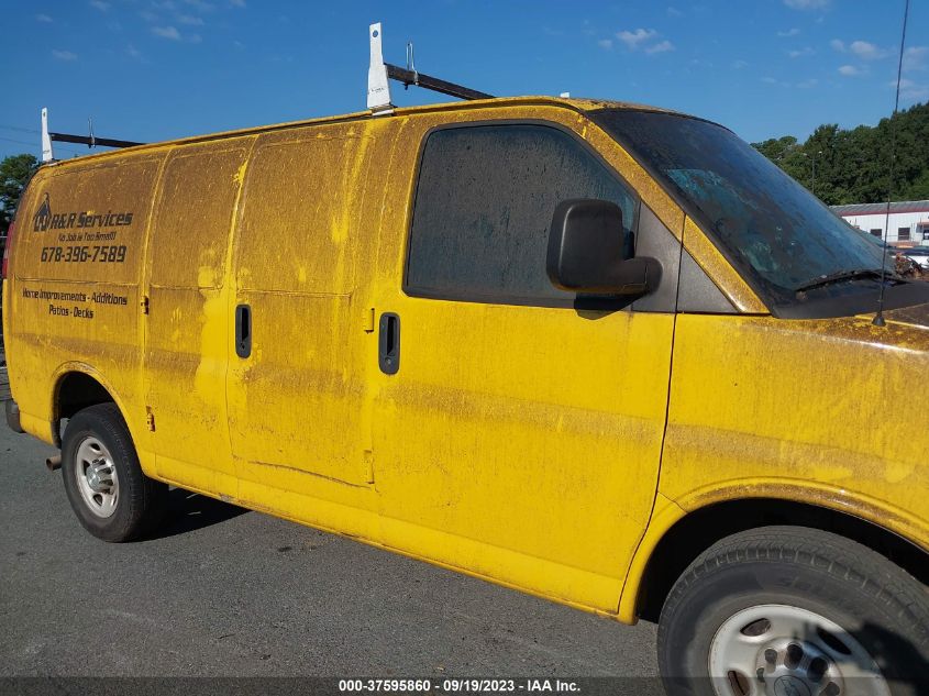 2014 CHEVROLET EXPRESS 2500 WORK VAN 1GCWGFCA6E1190336