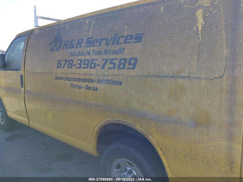 2014 CHEVROLET EXPRESS 2500 WORK VAN 1GCWGFCA6E1190336