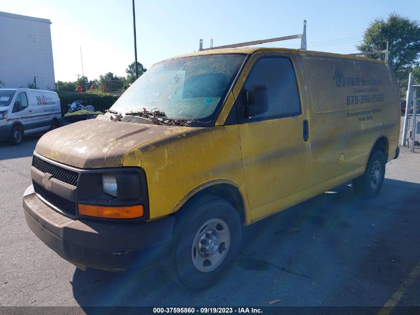 2014 CHEVROLET EXPRESS 2500 WORK VAN 1GCWGFCA6E1190336