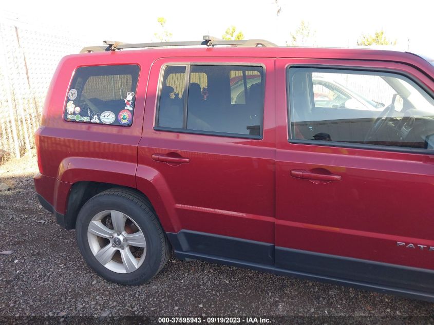 2017 JEEP PATRIOT LATITUDE - 1C4NJRFB5HD124852
