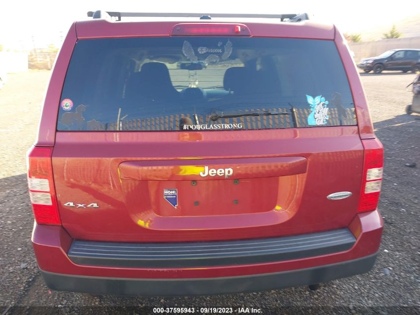 2017 JEEP PATRIOT LATITUDE - 1C4NJRFB5HD124852