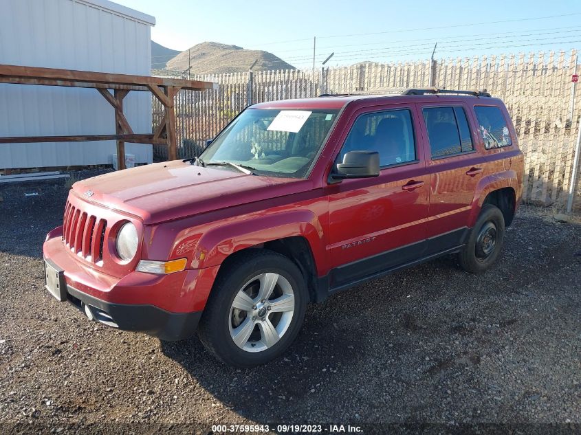 2017 JEEP PATRIOT LATITUDE - 1C4NJRFB5HD124852