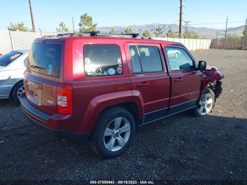 2017 JEEP PATRIOT LATITUDE - 1C4NJRFB5HD124852