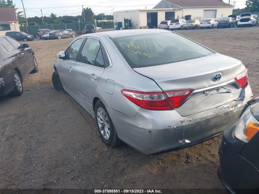 2015 TOYOTA CAMRY HYBRID LE/XLE/SE - 4T1BD1FK3FU155022