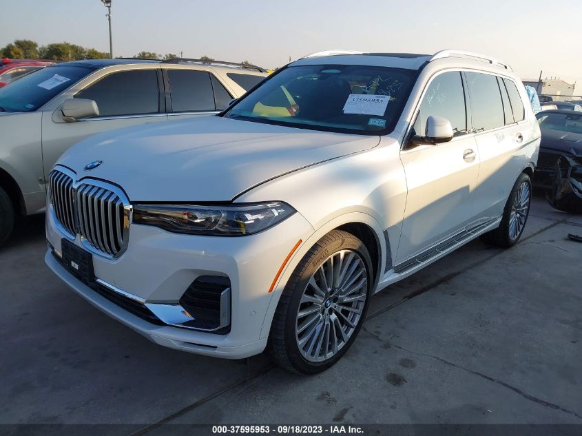 2022 BMW X7 XDRIVE40I - 5UXCW2C03N9J84256
