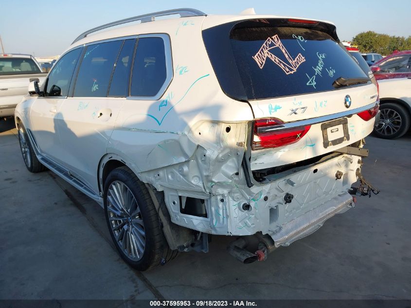 2022 BMW X7 XDRIVE40I - 5UXCW2C03N9J84256