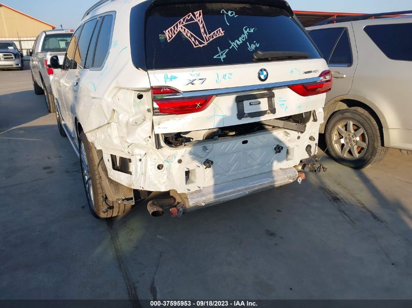 2022 BMW X7 XDRIVE40I - 5UXCW2C03N9J84256