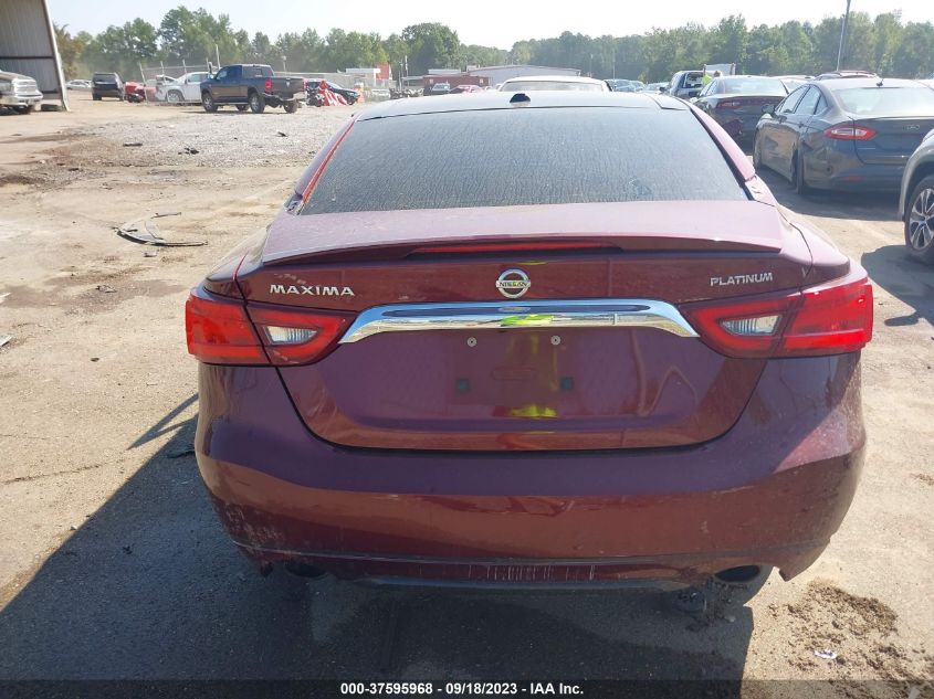 2017 NISSAN MAXIMA PLATINUM - 1N4AA6AP0HC374186
