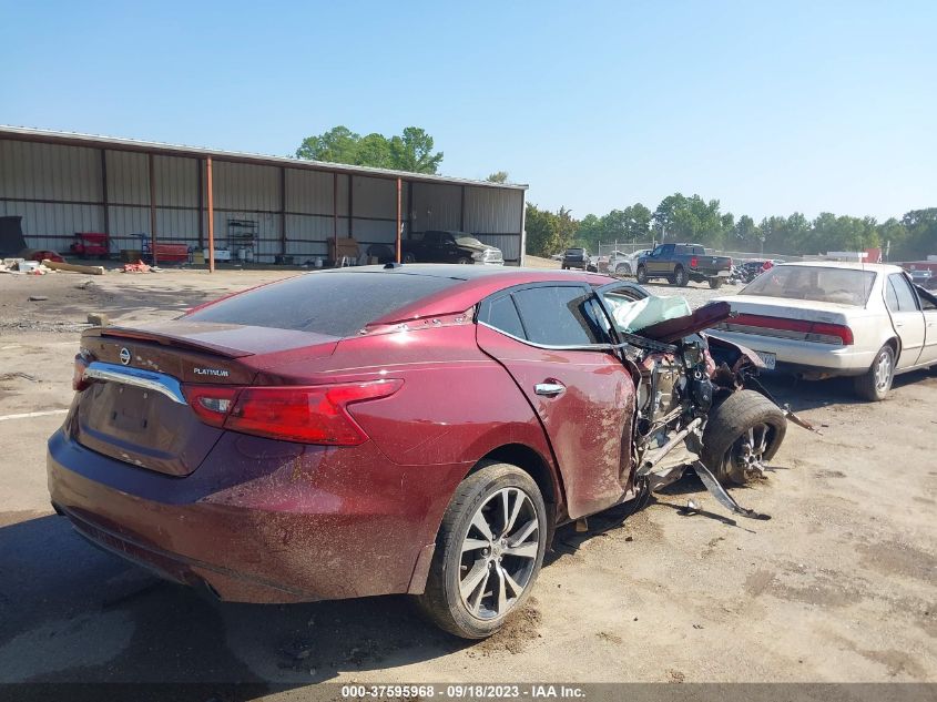 2017 NISSAN MAXIMA PLATINUM - 1N4AA6AP0HC374186
