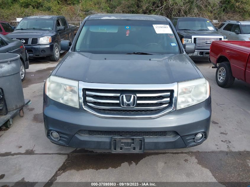 2013 HONDA PILOT EX-L - 5FNYF3H56DB002913
