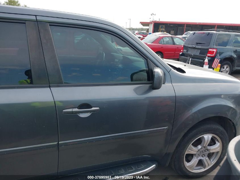 2013 HONDA PILOT EX-L - 5FNYF3H56DB002913