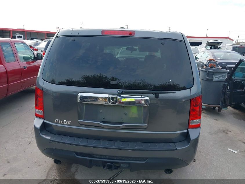 2013 HONDA PILOT EX-L - 5FNYF3H56DB002913
