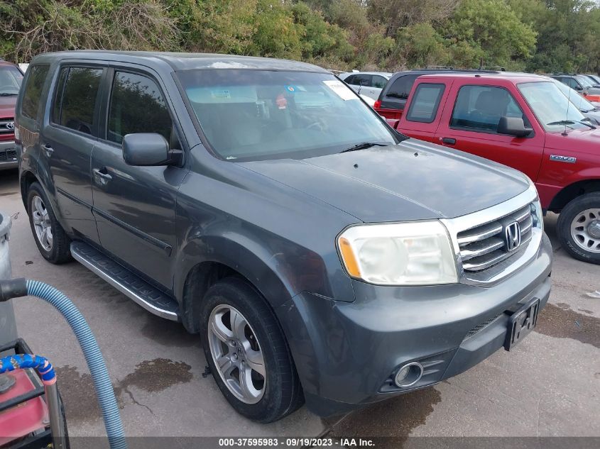 2013 HONDA PILOT EX-L - 5FNYF3H56DB002913
