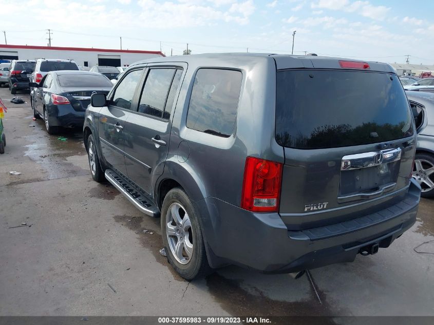 2013 HONDA PILOT EX-L - 5FNYF3H56DB002913