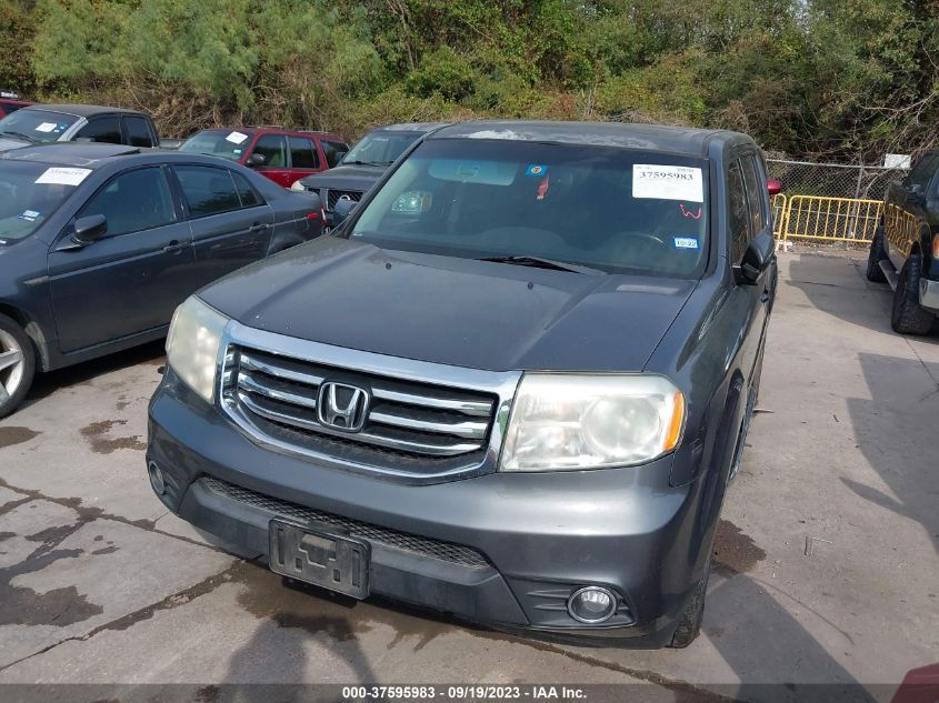 2013 HONDA PILOT EX-L - 5FNYF3H56DB002913