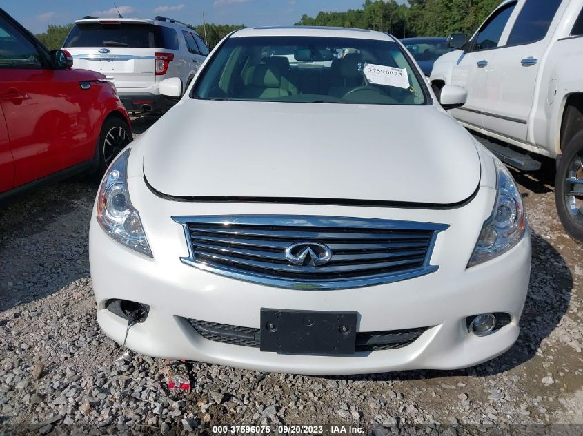 2013 INFINITI G37 SEDAN JOURNEY JN1CV6AP4DM718956