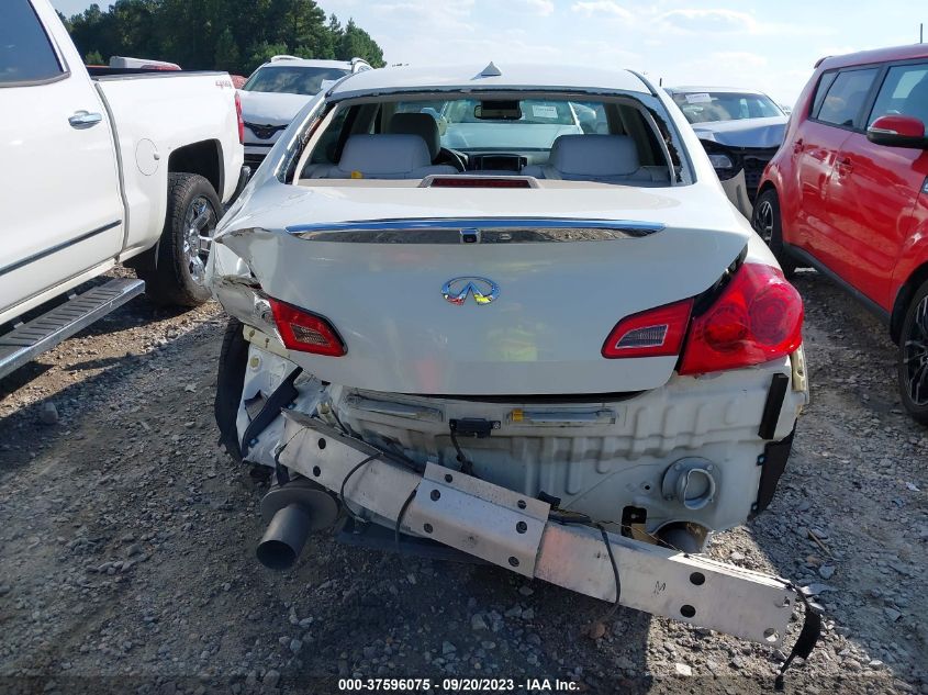 2013 INFINITI G37 SEDAN JOURNEY JN1CV6AP4DM718956