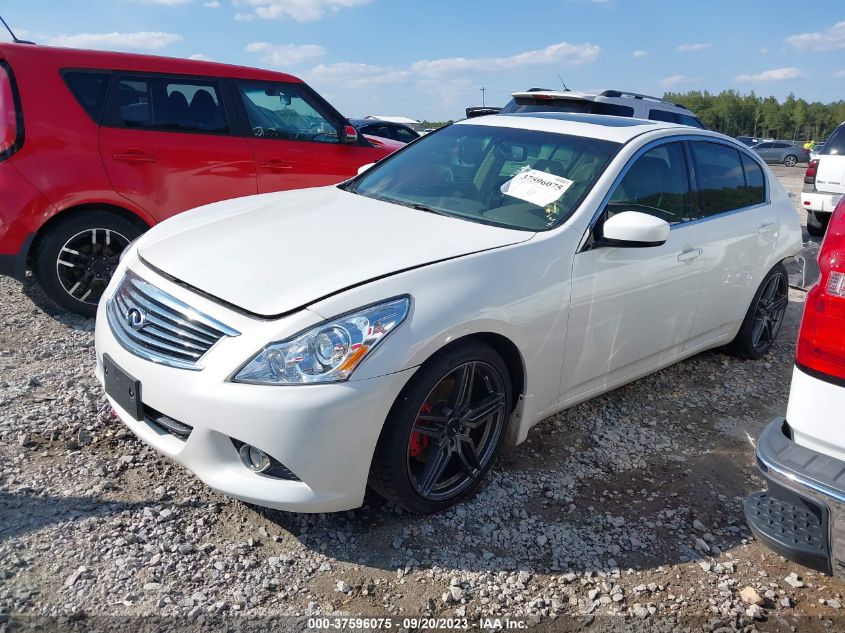 2013 INFINITI G37 SEDAN JOURNEY JN1CV6AP4DM718956