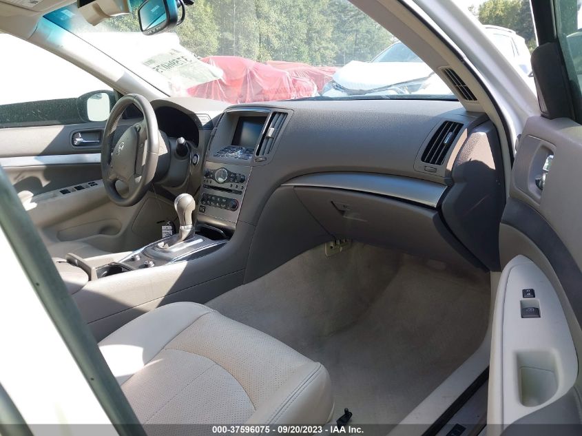 2013 INFINITI G37 SEDAN JOURNEY JN1CV6AP4DM718956