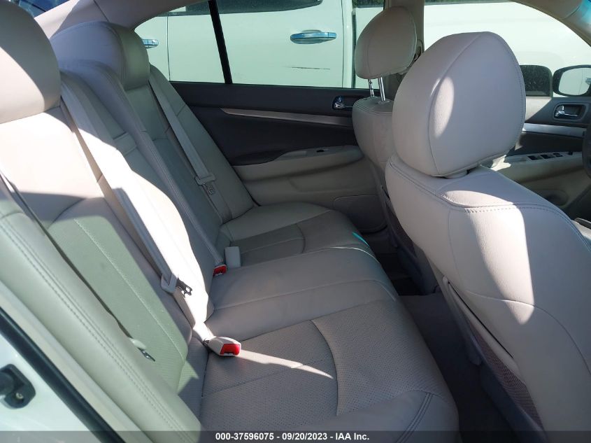2013 INFINITI G37 SEDAN JOURNEY JN1CV6AP4DM718956