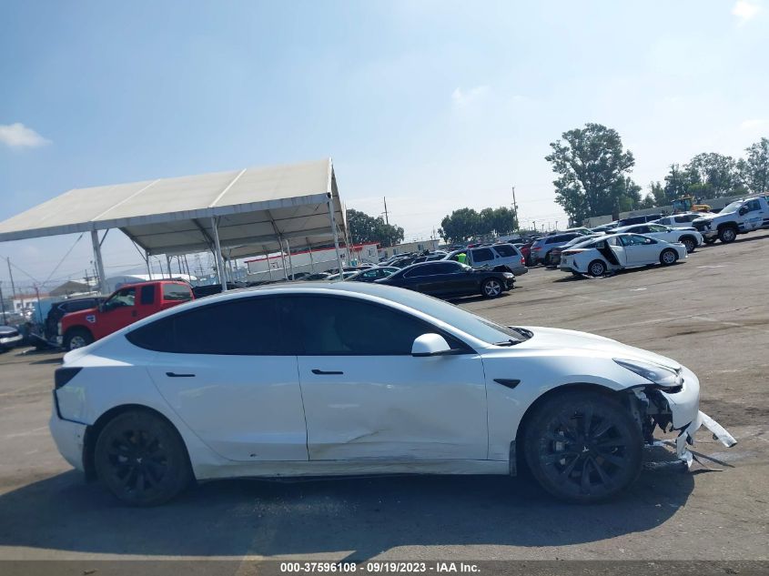 2022 TESLA MODEL 3 LONG RANGE - 5YJ3E1EB3NF266846