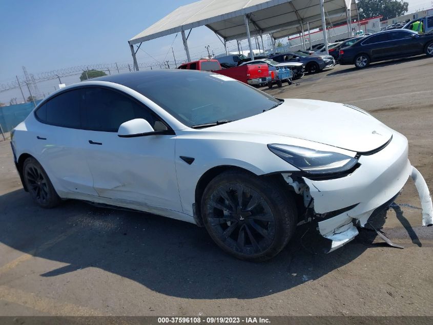 2022 TESLA MODEL 3 LONG RANGE - 5YJ3E1EB3NF266846