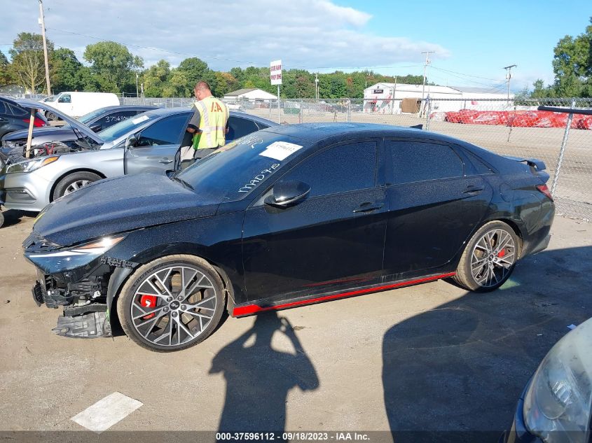 2022 HYUNDAI ELANTRA N - KMHLW4AK5NU008867