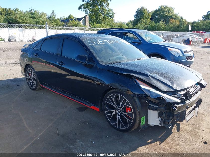 2022 HYUNDAI ELANTRA N - KMHLW4AK5NU008867
