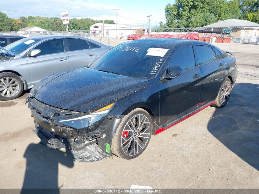 2022 HYUNDAI ELANTRA N - KMHLW4AK5NU008867