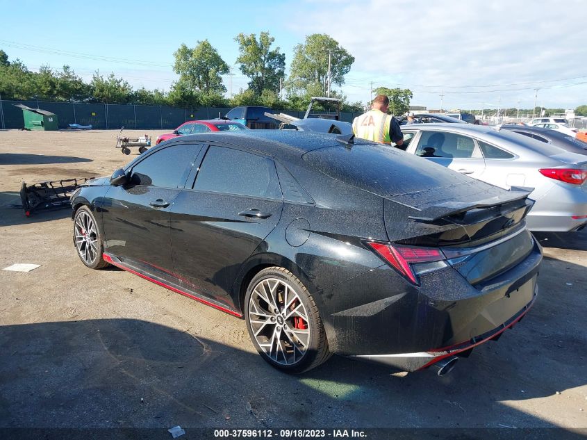 2022 HYUNDAI ELANTRA N - KMHLW4AK5NU008867