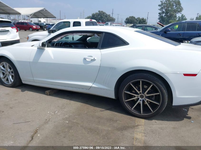 2014 CHEVROLET CAMARO LT - 2G1FB1E34E9125098