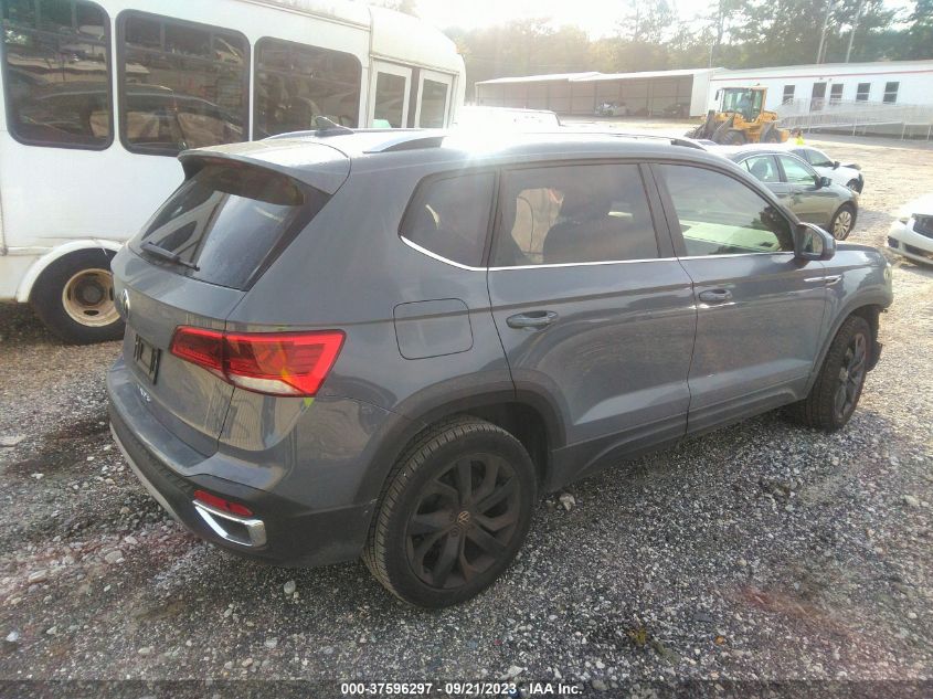 2022 VOLKSWAGEN TAOS SEL - 3VV1X7B2XNM003257