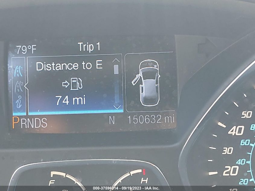 2013 FORD ESCAPE TITANIUM - 1FMCU9J9XDUB42921
