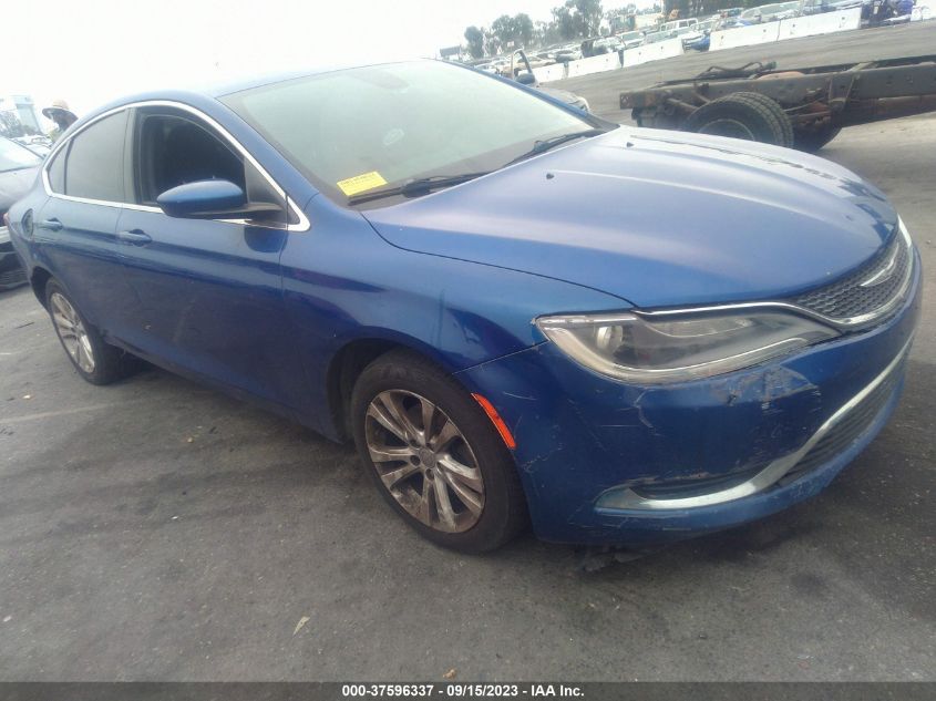 2016 CHRYSLER 200 LIMITED - 1C3CCCAB9GN123321