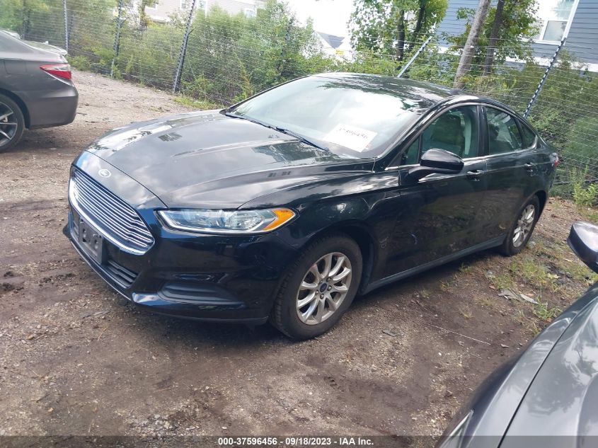 2016 FORD FUSION S - 3FA6P0G7XGR335212