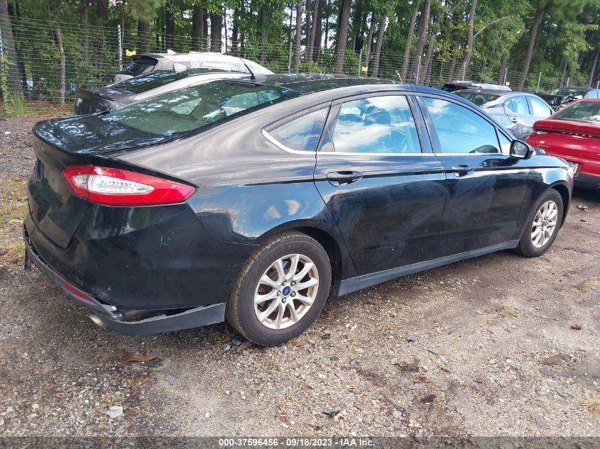 2016 FORD FUSION S - 3FA6P0G7XGR335212