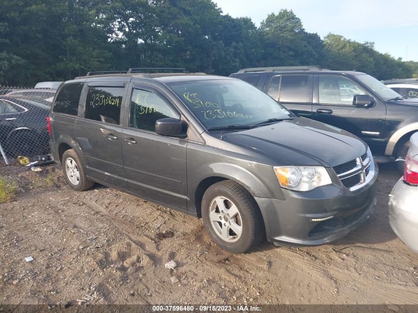 Lot #2525407657 2012 DODGE GRAND CARAVAN SXT salvage car