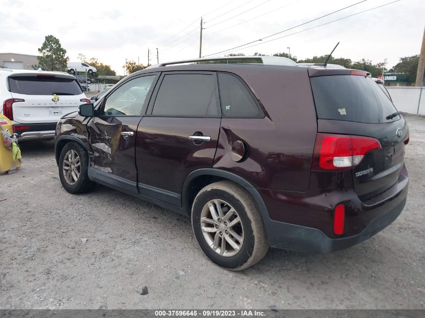 2015 KIA SORENTO LX - 5XYKT4A68FG590235