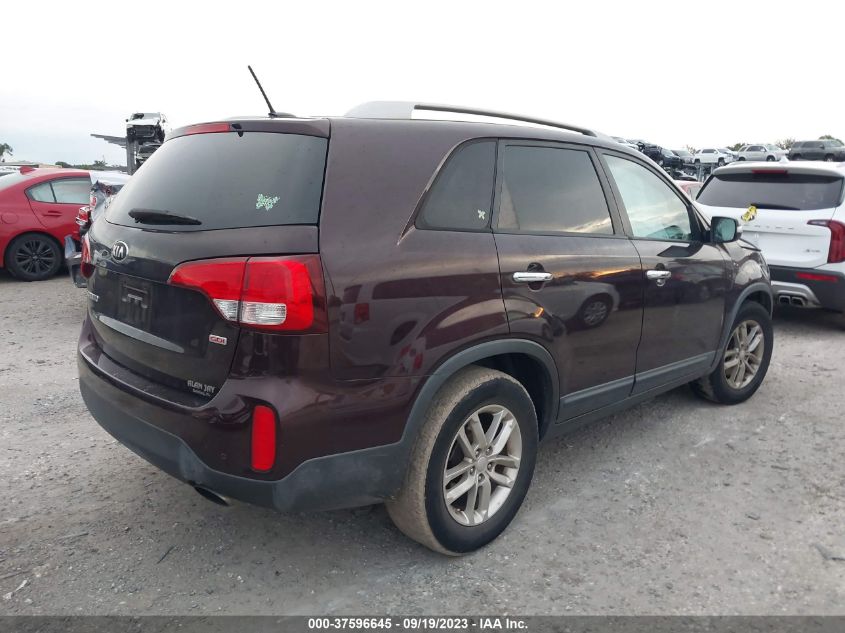 2015 KIA SORENTO LX - 5XYKT4A68FG590235