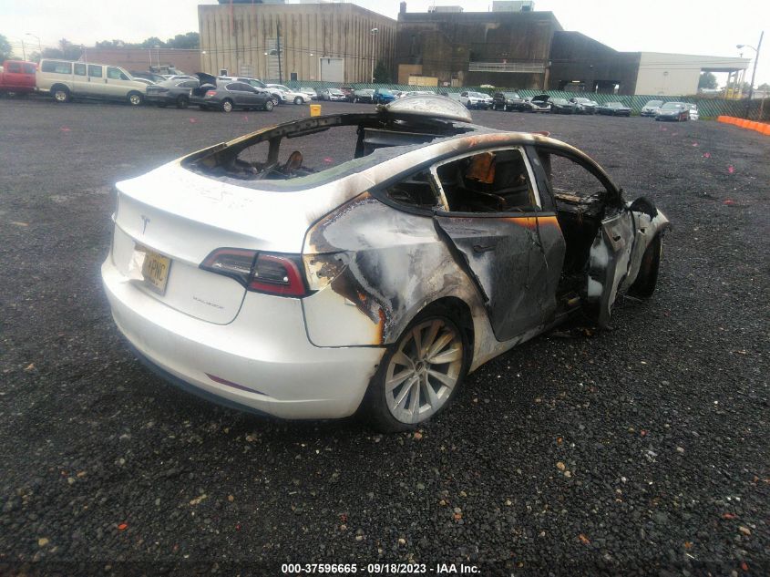 2022 TESLA MODEL 3 - 5YJ3E1EB6NF128931
