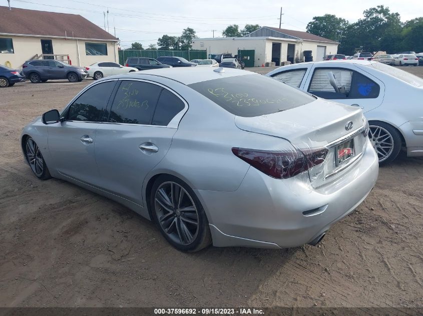 2014 INFINITI Q50 SPORT - JN1BV7AP7EM688287