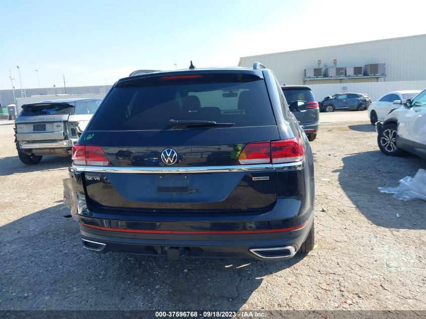 2022 VOLKSWAGEN ATLAS 3.6L V6 SE W/TECHNOLOGY - 1V2KR2CA6NC559040