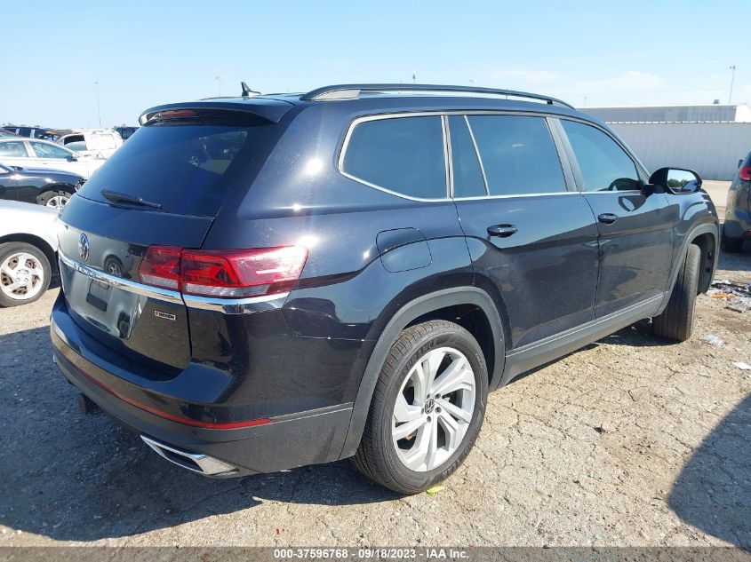 2022 VOLKSWAGEN ATLAS 3.6L V6 SE W/TECHNOLOGY - 1V2KR2CA6NC559040
