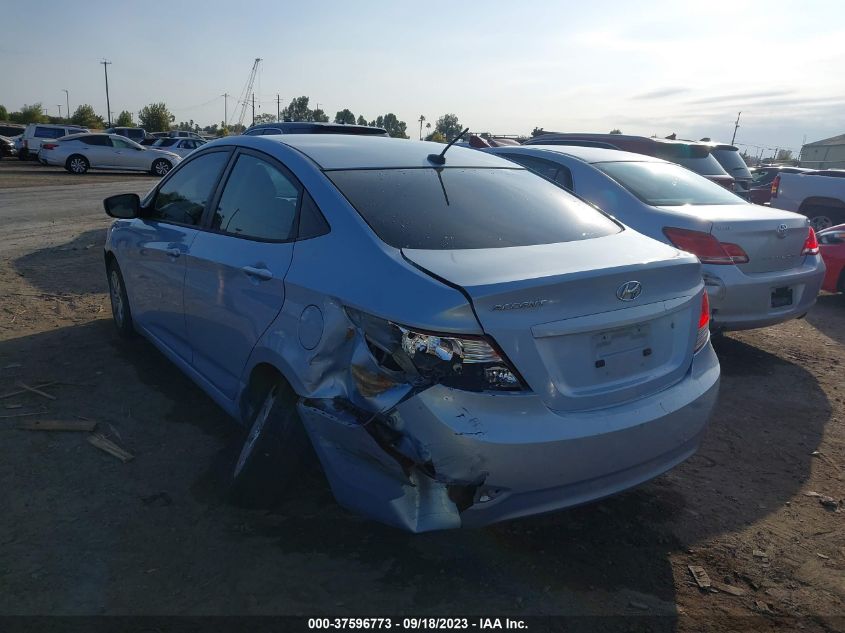 2013 HYUNDAI ACCENT GLS - KMHCT4AE9DU553746
