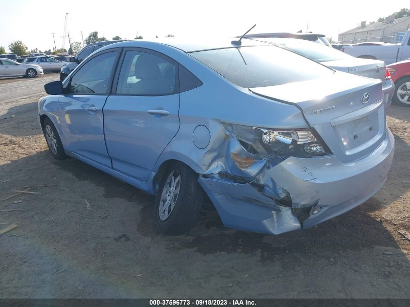 2013 HYUNDAI ACCENT GLS - KMHCT4AE9DU553746