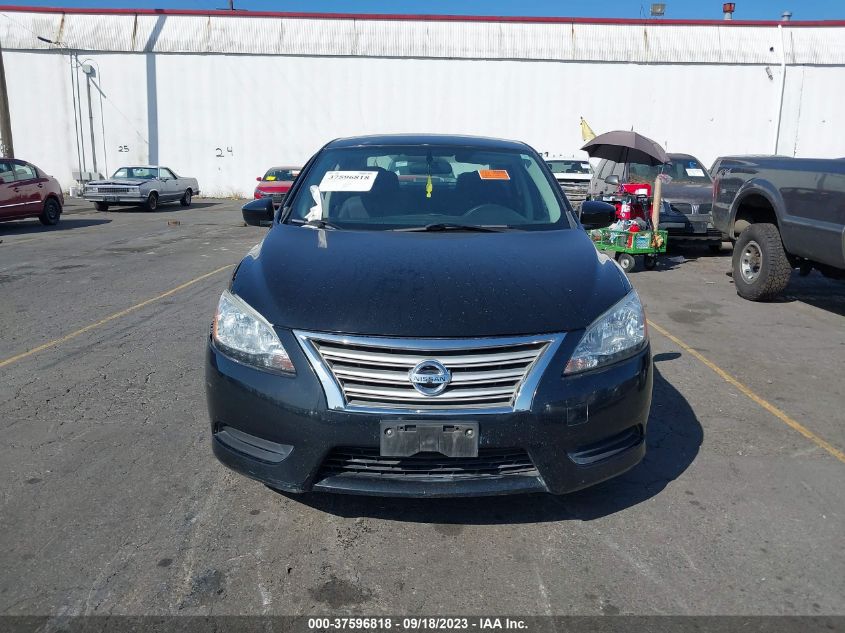 2014 NISSAN SENTRA S/FE+ S/SV/FE+ SV/SR/SL - 1N4AB7AP2EN853776