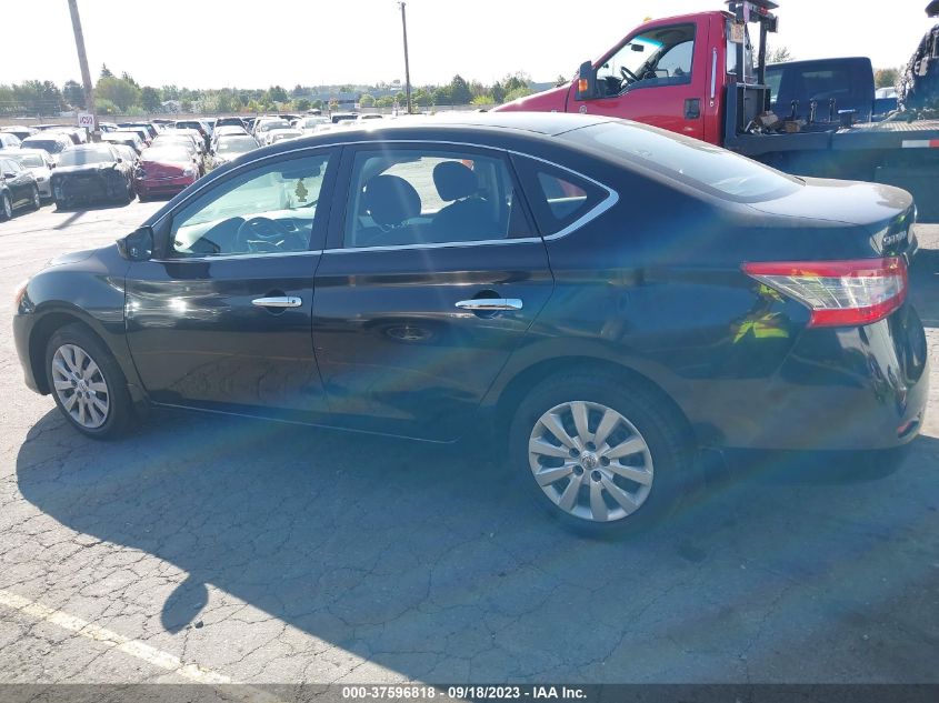 2014 NISSAN SENTRA S/FE+ S/SV/FE+ SV/SR/SL - 1N4AB7AP2EN853776