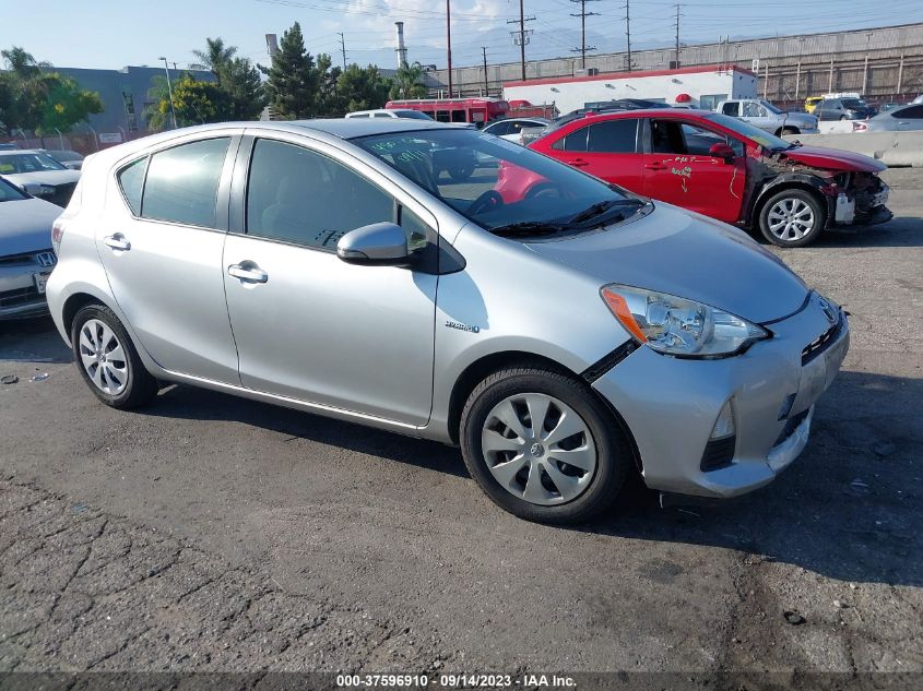 2014 TOYOTA PRIUS C ONE/THREE/TWO/FOUR - JTDKDTB39E1569744